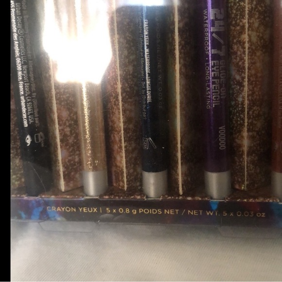New Urban Decay 24/7 Glide-On Eye Pencil Travel Set of 5 Hex Remedy 0.03 oz each - Picture 2 of 5